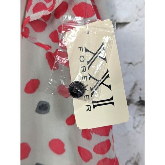 RORY BECA x F21 Confetti Dot Tiered Mini Slip Dress Medium NWT - Picture 8 of 9